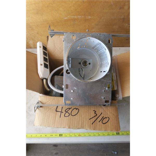 Box of Electrical and Bolts
