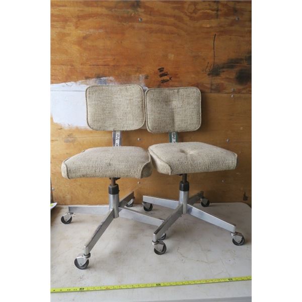 2 Retro Office Chairs