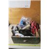 Image 1 : Old Drawer of Misc Items, Shoe Weights, Rope Lights, and More