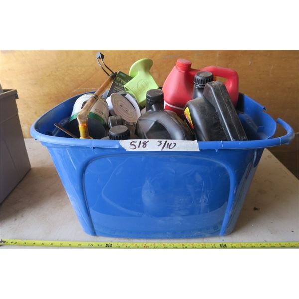 Lot of Misc. Oils and Shop Supplies