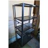 Image 2 : Large Black Aluminum Shelf 36X17.5 X 69.75