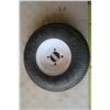 Image 1 : 1 Trailer Tire on Rim, Good Condition, Holding Air