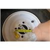 Image 4 : 1 Trailer Tire on Rim, Good Condition, Holding Air