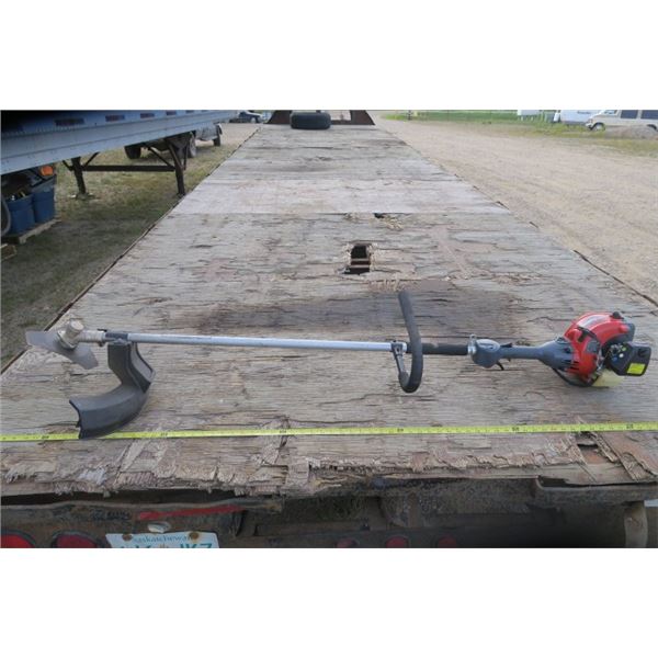 Pro Concept Weed Trimmer With Brush Blade Installed