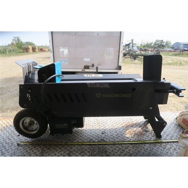 Yardworks Electric Yard Splitter 21" Log Length