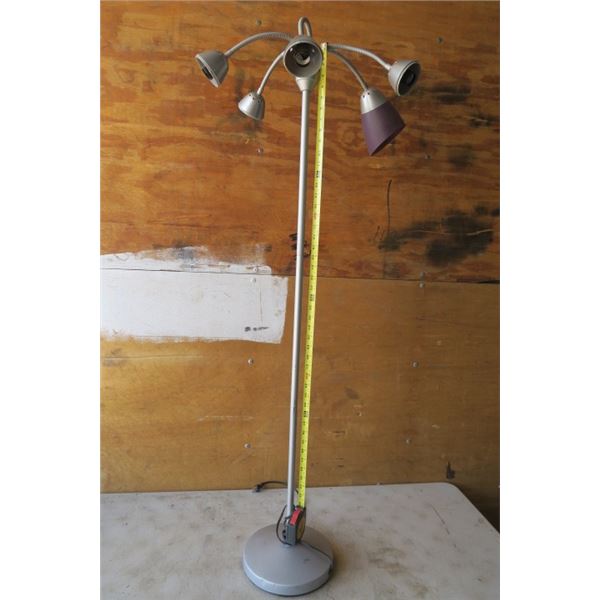 5 Light Adjustable Bendy Lamp