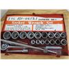 Image 1 : 3/4" drive socket set with original tool case