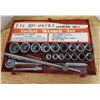 Image 2 : 3/4" drive socket set with original tool case