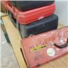 Image 2 : 5 -lot of 5 empty tool boxes and power tool hard cases