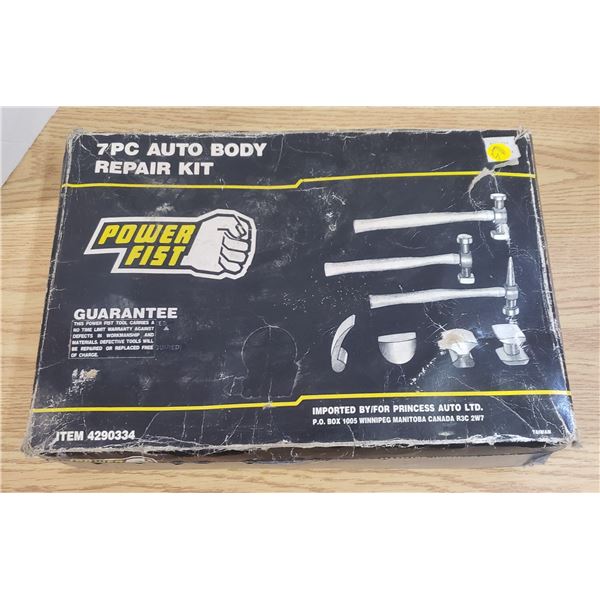7 piece auto body repair kit Power fist