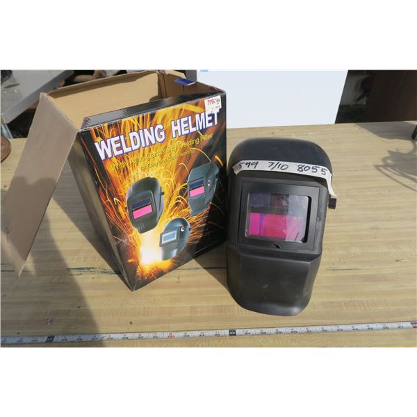 Auto Darkening Welding Helmet In Box