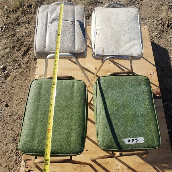 Set of 4 Stacking Stools