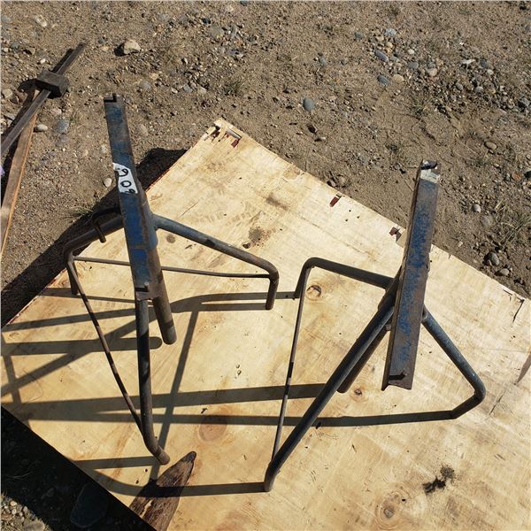 Pair of Metal Horses