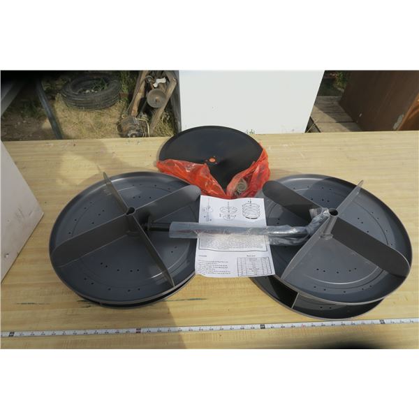 4 Tray Revolving Bin