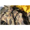 Image 3 : Large Tote w/ Fall or Winter Clothing, Camo Life Jacket