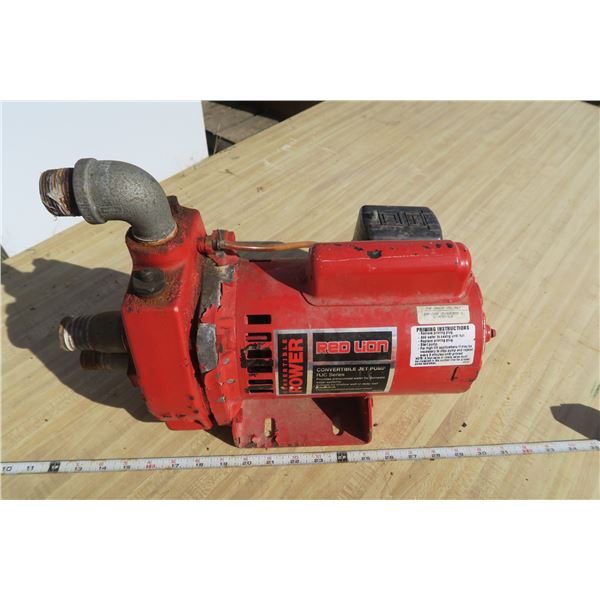 Red Lion Convertible Jet Pump