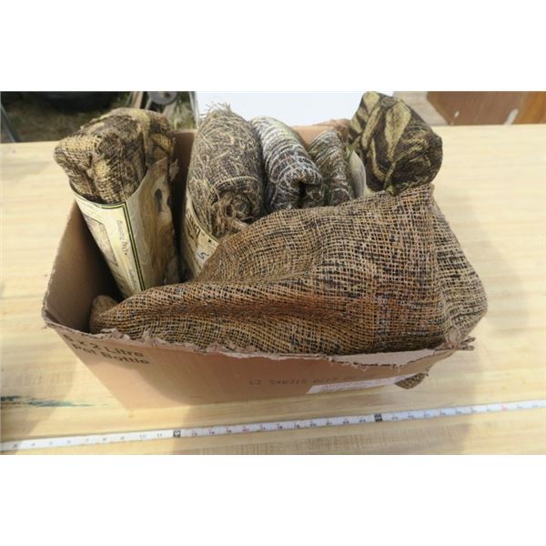 Camo Blind Material Various Sizes 5 Bundles