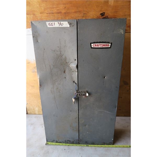 Craftsman Locking Wall Tool Cabinet