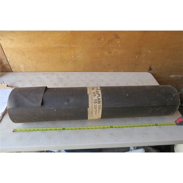 Full Roll of No. 15 Asphalt Saturated Felt 39.5"