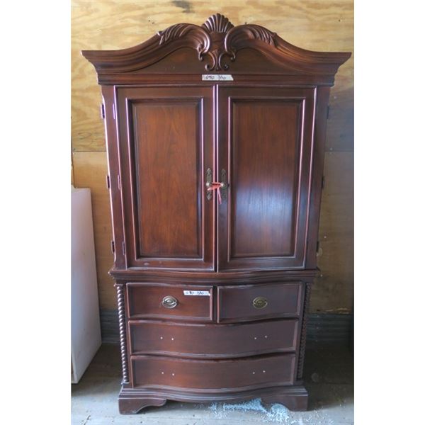 2 Piece Wardrobe 44X23X76.75"