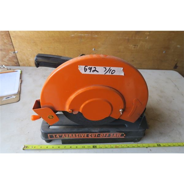 Chicago 14" Abrasive Metal Cut off Saw