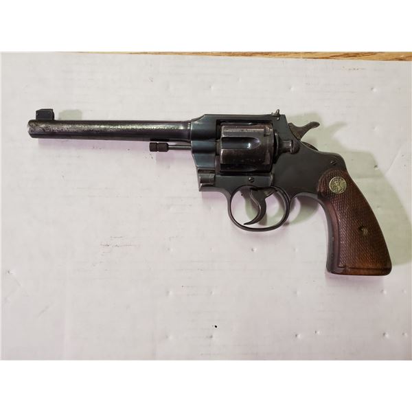 Colt Officer's Model .22 Long Rifle revolver s/n 4844 *RESTRICTED PAL REQUIRED TO PURCHASE*