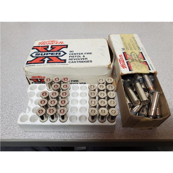 two boxes 357 Magnum ammunition *NO SHIPPING* *PAL REQUIRED*
