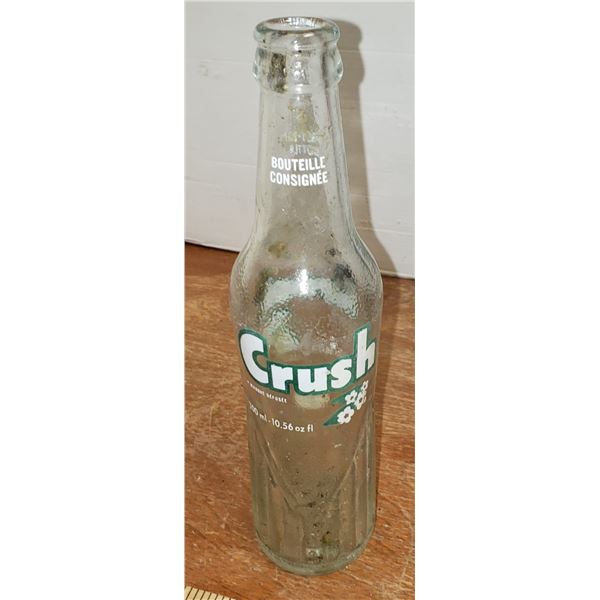 Crush glass bottle 10.56 oz