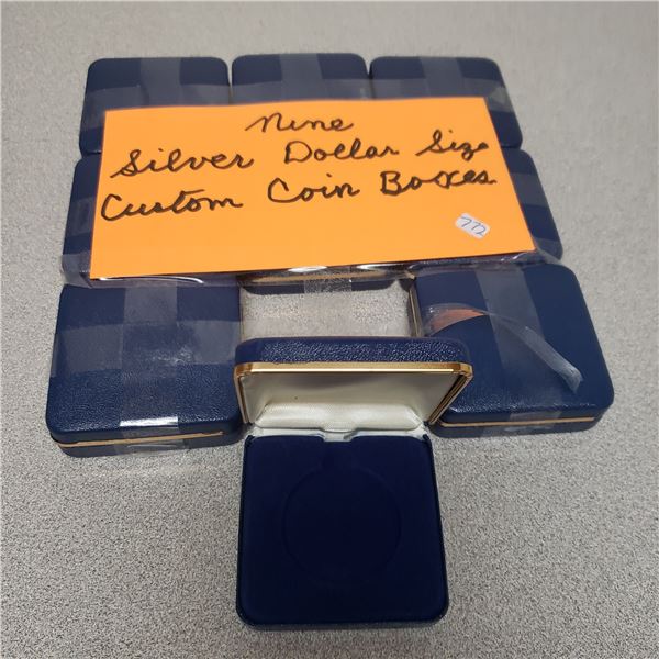 9 silver dollar coin coxes custom Canadian Currency