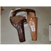 Image 1 : 2 leather handgun holsters