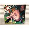 Image 1 : Frank Molnar Canadian (1936 - 2020) - Nude oil on canvas painting 2000 - woman/ crow/ squirrel/ humm