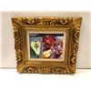 Image 1 : Frank Molnar oil on board framed still-life fruit painting 2015 - approx. 18in x 16in (37)