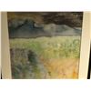 Image 2 : Frank Molnar framed watercolor painting 1977 - approx. 31in x 31in (98)