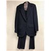 Image 1 : Hennington men's dark blue 2pc. suit size 50