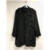 Image 3 : Cigliano Italy men's black trench coat L