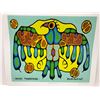 Image 1 : Norval Morrisseau Canadian artist (1931-2007) - limited edition print "Sacred Thunderbird 1976" #403