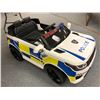 Image 2 : Child's motorized electric ride-in Police cruizer w/ lights & stereo