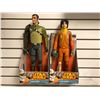 Image 1 : Two Disney Star Wars from the animated series 18in/19in action figures - Kanan Jarrus & Ezra Bridger