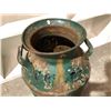 Image 2 : Antique painted green cream can