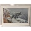 Image 1 : Ron Parker limited edition print "Winter's Fury" #289/650 signed by artist - comes w/ COA