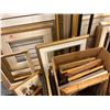 Image 2 : Large group of assorted picture frames - various sizes/ colors etc.