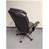 Image 2 : Black leather office chair