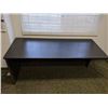 Image 1 : Grey contemporary office desk -  approx. 6 1/2ft x 3ft