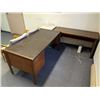 Image 2 : Contents of office - 2 desks/ client chairs/ metal filing cabinet etc.