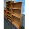 Image 2 : Group of 4 assorted sized bookshelves