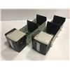 Image 1 : (2) ALLEN BRADLEY 1756-A10 B 10 SLOT CHASSIS W/ 1756-PA75 POWER SUPPLY