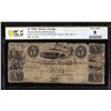 Image 1 : 1830's $5 Monroe Rail Road & Banking Co. Macon, GA Obsolete Note PCGS Very Good 8