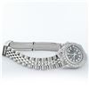 Image 7 : Rolex Ladies Stainless Steel Black Diamond Lugs Datejust Wristwatch