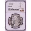 Image 1 : 1878-S $1 Morgan Silver Dollar Coin NGC MS63