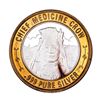 Image 2 : .999 Silver Chief Medicine Crow $10 Casino Limited Native American Series Gaming Token